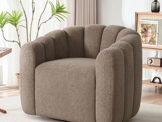 Sasha Swivel Chair Coffee Product Image